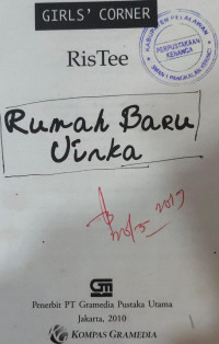 Rumah Baru Vinka
